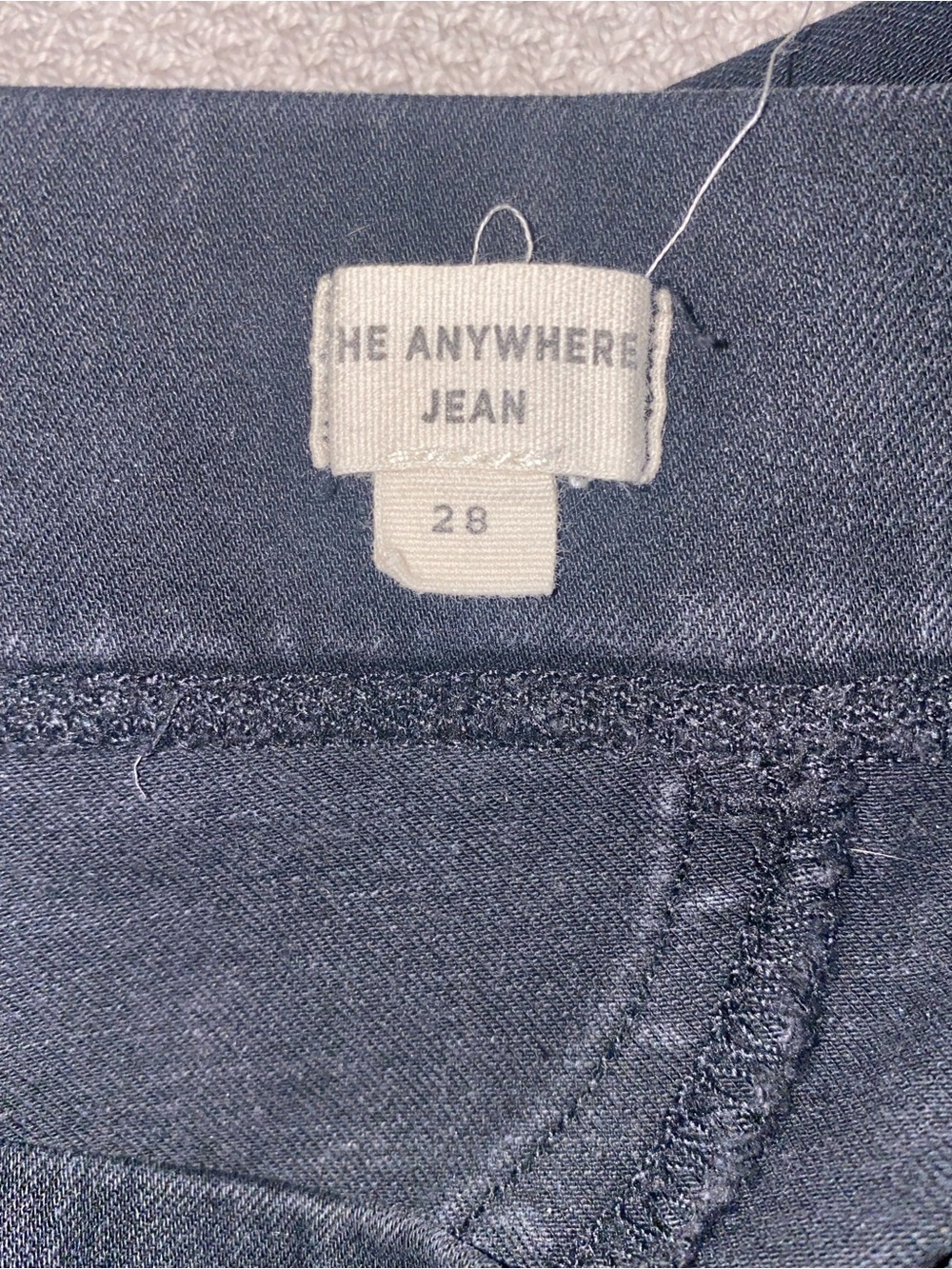 Madewell Women’s Slim Jean in Dark Gray